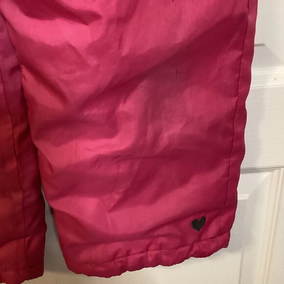Carter's Pink Girls Ski Bib Snow Pants Size L 6X Skiing Snow Winter - Picture 4 of 15